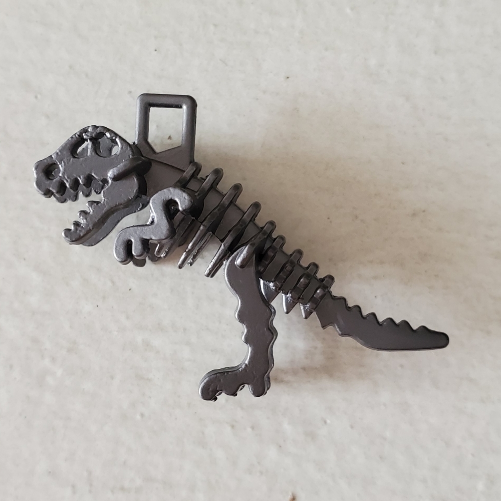 💕Coach UB REXY Alloy Steel Gunmetal Color Charm💕 LAST ONE!! - Picture 3 of 5